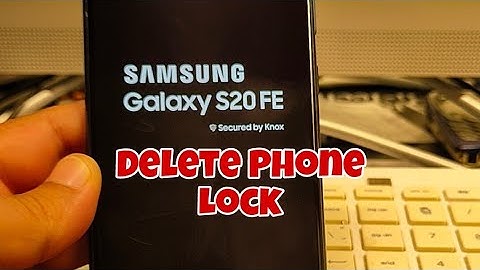 Forgot Password? Samsung S20 FE (SM-G780F). Delete pattern, pin, password lock.