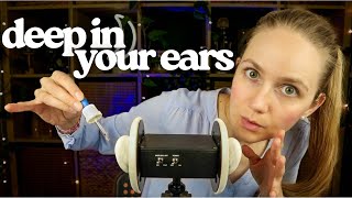 ASMR Deep in Your Ears 👂 Binaural Sounds & Ear Touching Triggers