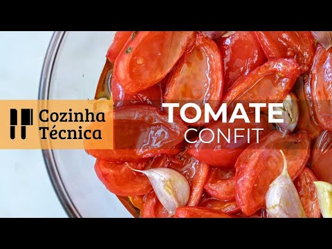 Tomate Confit | Tomate Assado em Baixa Temperatura