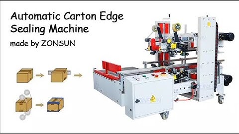 How To Use Automatic Four Sides Carton Edge Sealing Machine