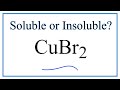 Copper(II) Bromide Dissociation Concepts