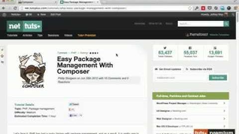 Laravel 5 Lesson 2 - Installation and Composer2