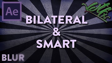 After Effects Tutorial : Blurs: The Difference Between Bilateral & Smart Blur