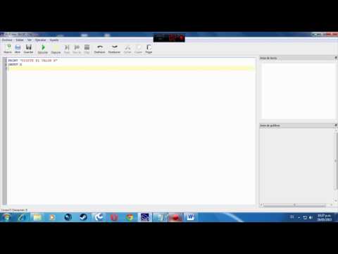 Aprendiendo a programar en BASIC256 | Y = X