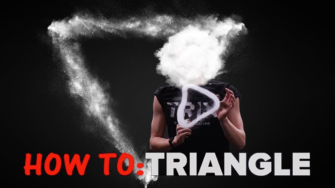 Byron Vape Trick Tutorial - How to Do A Triangle - YouTube