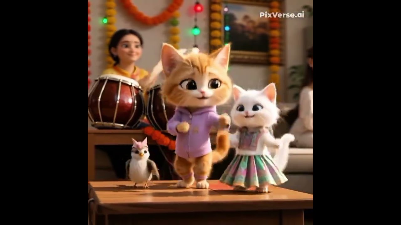 "Funny Dancing Cats & Cute Bird 🐱🕺🐦 | Hilarious Shorts" 