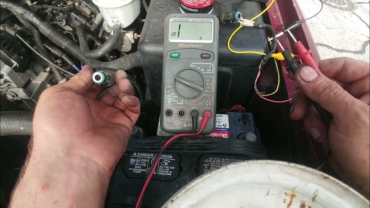 How to test and clean fuel injectors on Chevy LS and others. Lean code