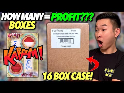 *MONSTER PULL! 😱* I opened an ENTIRE CASE of sports cards... how many boxes did I make money on? 🤔