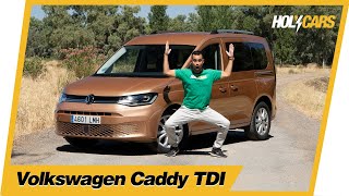 Volkswagen Caddy TDI 2022  Prueba / Review en español | HolyCars TV