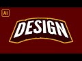 Create 3D Text Emblems with Illustrator