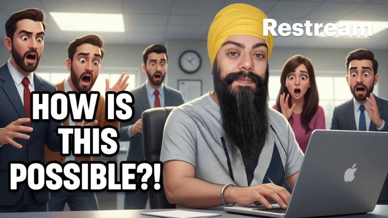 LIVE: Can I Work With My Head Backwards? Watch This! 😳😂