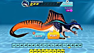 Hungry Shark Evolution New Shark - New SPINOSAURUS Shark By Fan Made - Hungry Shark All Shark Unlock