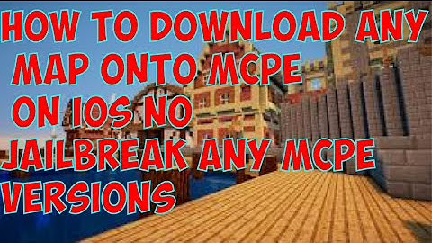 How to download MCPE maps on iOS 9 no jailbreak all MCPE versions