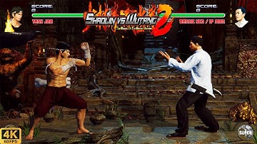 Shaolin vs Wutang 2 | Tony Jaa (Muay Thai) 💥 Donnie Yen (Wing Chun) | CPU vs CPU AI vs AI