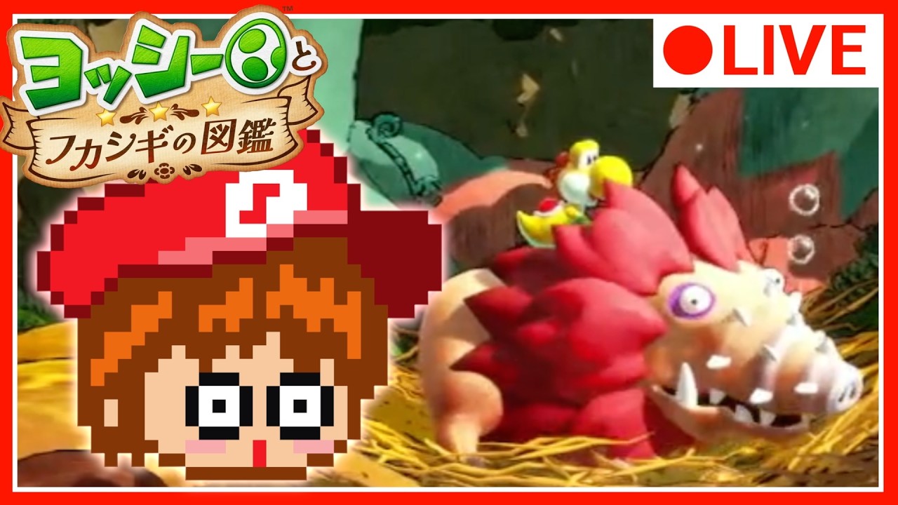ヨッシー図鑑#005】5章から/完全攻略【ヨッシーとフカシギの図鑑