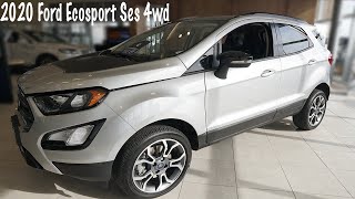 2020 Ford Ecosport Ses 4wd Exterior and Interior Walkaround