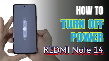 How to Turn Off Redmi Note 14