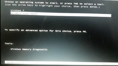 Add Acronis True Image To Windows Boot Manager UEFI