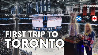 Toronto Vlog │ First Leafs Game & Exploring the City