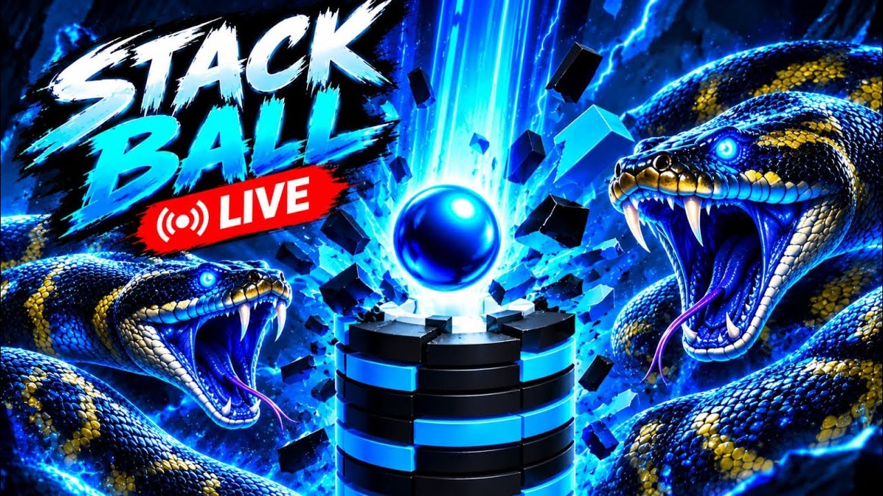 🔴 Stack Ball LIVE 🔥 Can I Reach 1 MILLION? 🏆 | Day 1 Challenge - YouTube