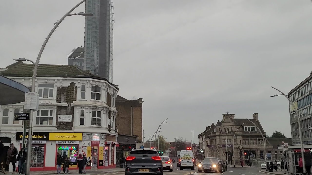 Gants Hill to Ilford by car 🚗 🚘 Essex 🇬🇧 🇬🇧 🇬🇧 4k HDR YouTube