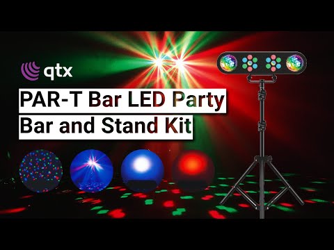 QTX PAR-T Bar: LED Party Bar and Stand Kit
