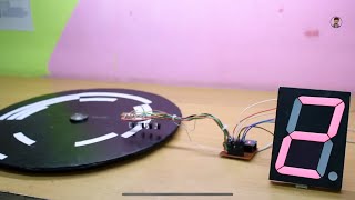 how to make cd disk for seven segment display at your home screenshot 4