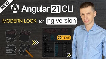 New in Angular 21 CLI: ng version Gets a Modern Look