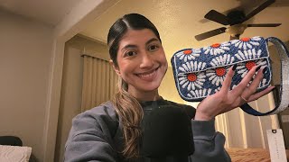 ASMR: NEW PURSE + WHAT’S IN MY BAG ✨👛🩵🌼