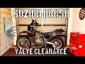 Suzuki DR650 Valve Clearance / Check Tutorial