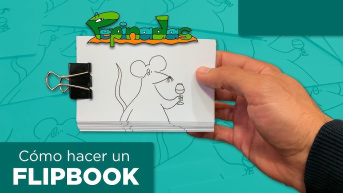 Como hacer un FLIPBOOK - Tutorial de animación hoja por hoja - YouTube como-hacer-un-flipbook-tutorial-de-animaci-n-hoja-por-hoja-youtube