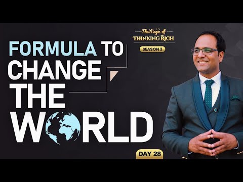जानिए क्या है दुनिया बदलने का तरीका ? Formula to Change the World ? An Easiest Formula by CoachBSR