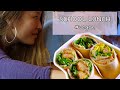 [Vegan Life Vlog] • chicken caesar wrap recipe for kids lunch | vegan grocery haul | date vlog 🥰
