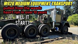 M920 Medium Equipment Transport Salvage: WIll it Start? by Helicool's Helipad 2,562 views 3 months ago 12 minutes, 38 seconds