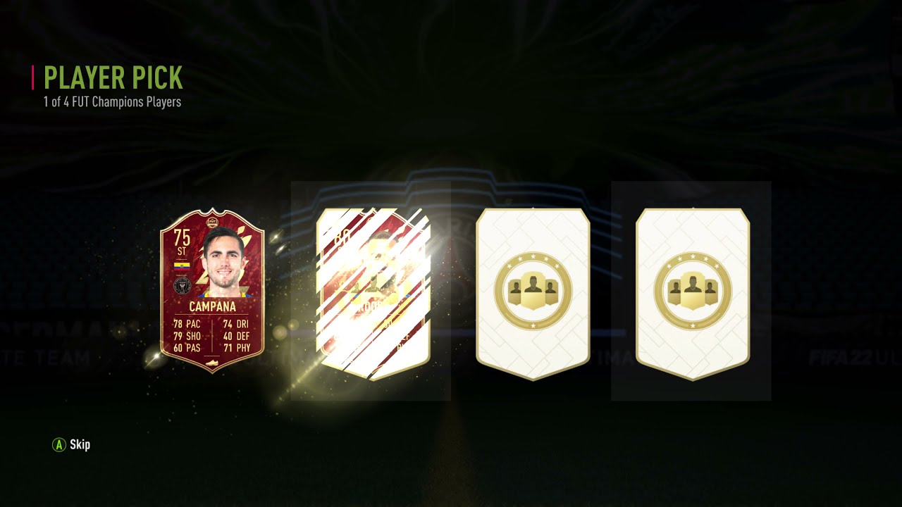 FIFA 22 - FUT CHAMPIONS rewards (Captains PROMO)
