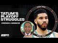 Stephen A. explains why Jayson Tatum’s shooting struggles are a concern 👀 | First Take