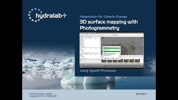 3D surface mapping with Photogrammetry using Agisoft Photoscan