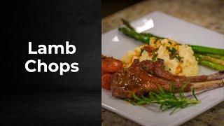 Lamb Chops with Asian Glaze