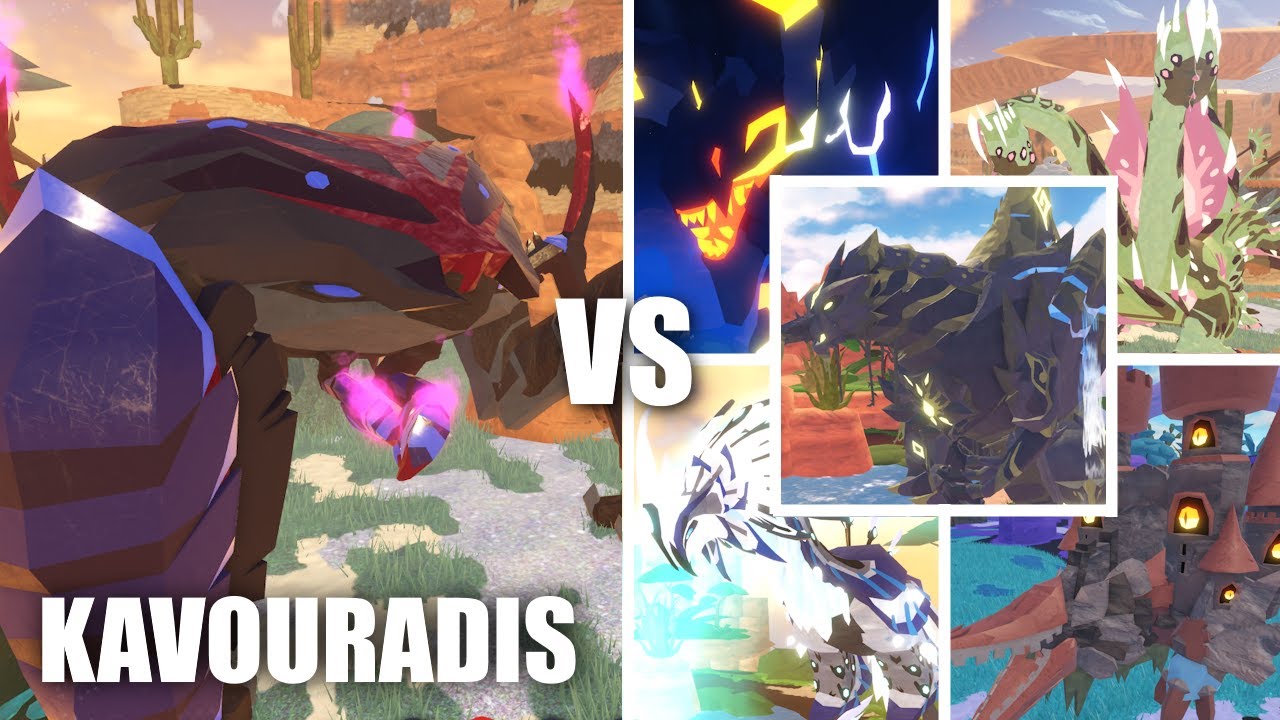 КАВУРАДИС против сильнейших кайдзю в «Существах Сонарии»!