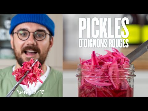 Les pickles ultra-simples à faire, que j'ai toujours dans mon frigo ! 👀🧅