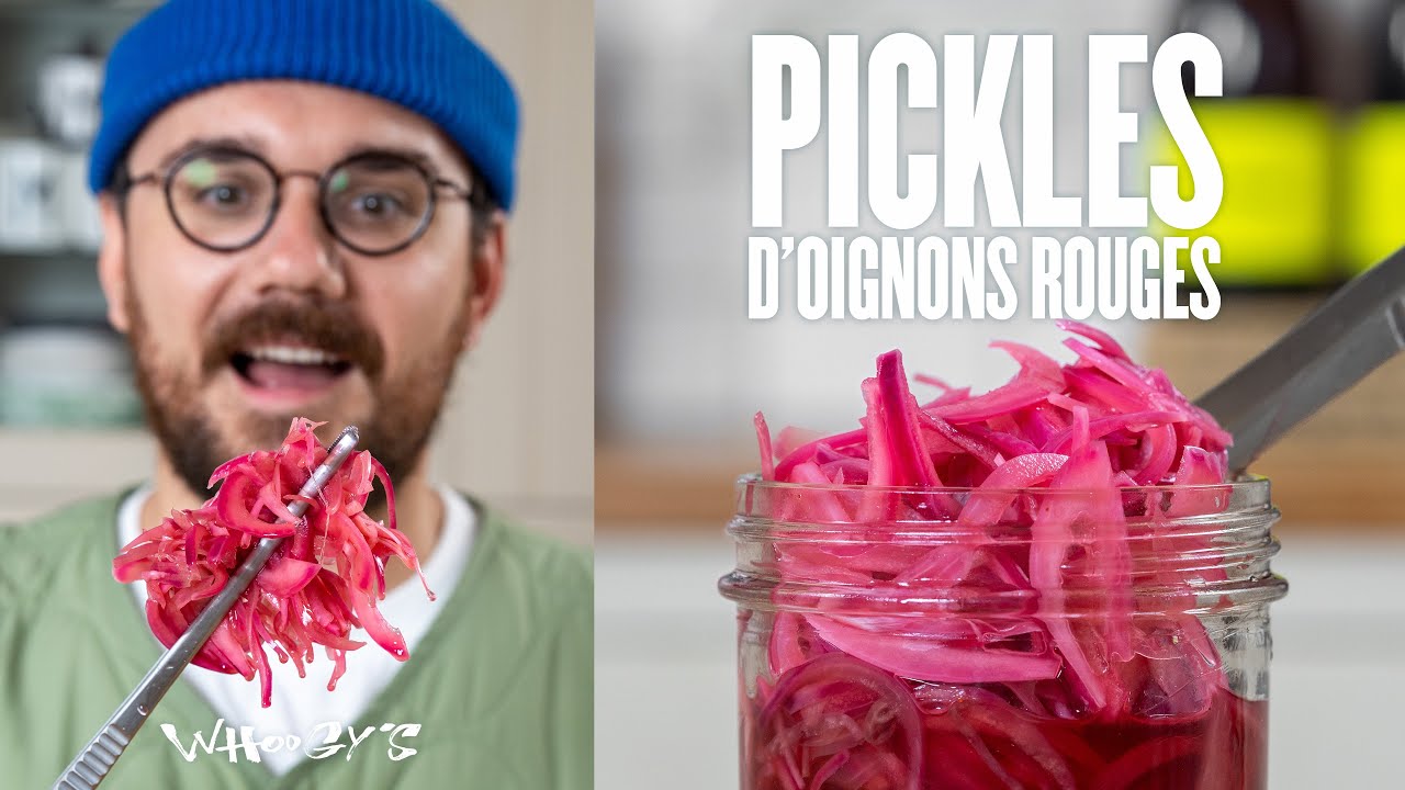 Les pickles ultra-simples à faire, que j'ai toujours dans mon frigo ! 👀🧅