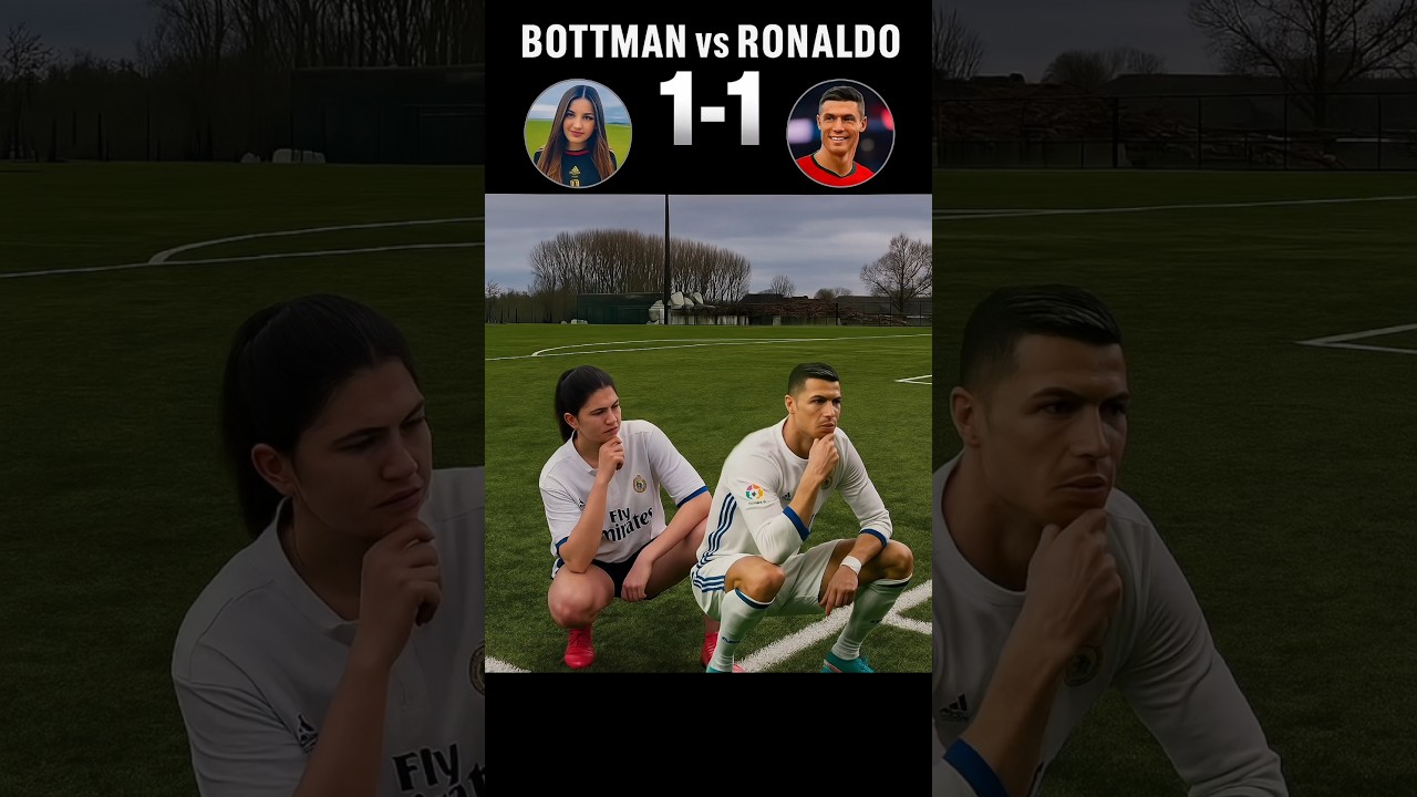 Bottman vs Ronaldo: Football Showdown Ends in a Draw! ⚽🔥