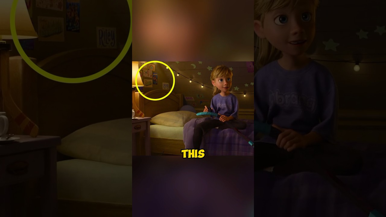 Riley’s Room Is HIDING a Pixar Easter Egg You MISSED In Inside Out 2!