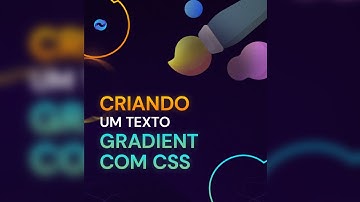 Criando um TEXTO GRADIENTE só com CSS | Pedro Nauck