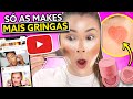 YOUTUBE DECIDIU MINHA MAKE - VERSÃO GRINGA!