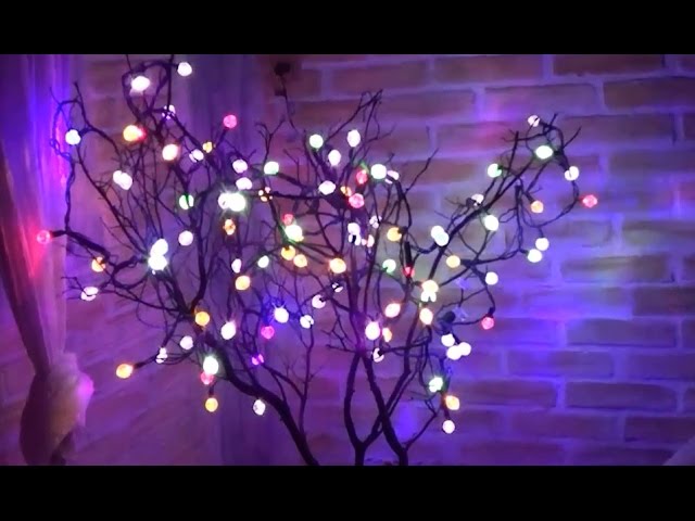 Árbolito de Navidad de ramas secas - YouTube