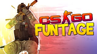 CS:GO FUNTAGE! - THE SP00N SHOW, Ninja Fail & Ethan Bradberry!