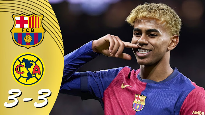 HIGHLIGHTS | Barcelona 3-3 America | RESUMEN All Goals & Highlights