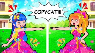 COPYCAT GIRL! COPYING MY BEST FRIEND! Don't Do It! | Funny Situations | Poor Princess Life Animation