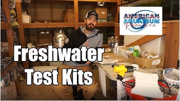 Freshwater Aquarium & Pond Test Kits | Liquid Vs. Strips | Master Test Kit